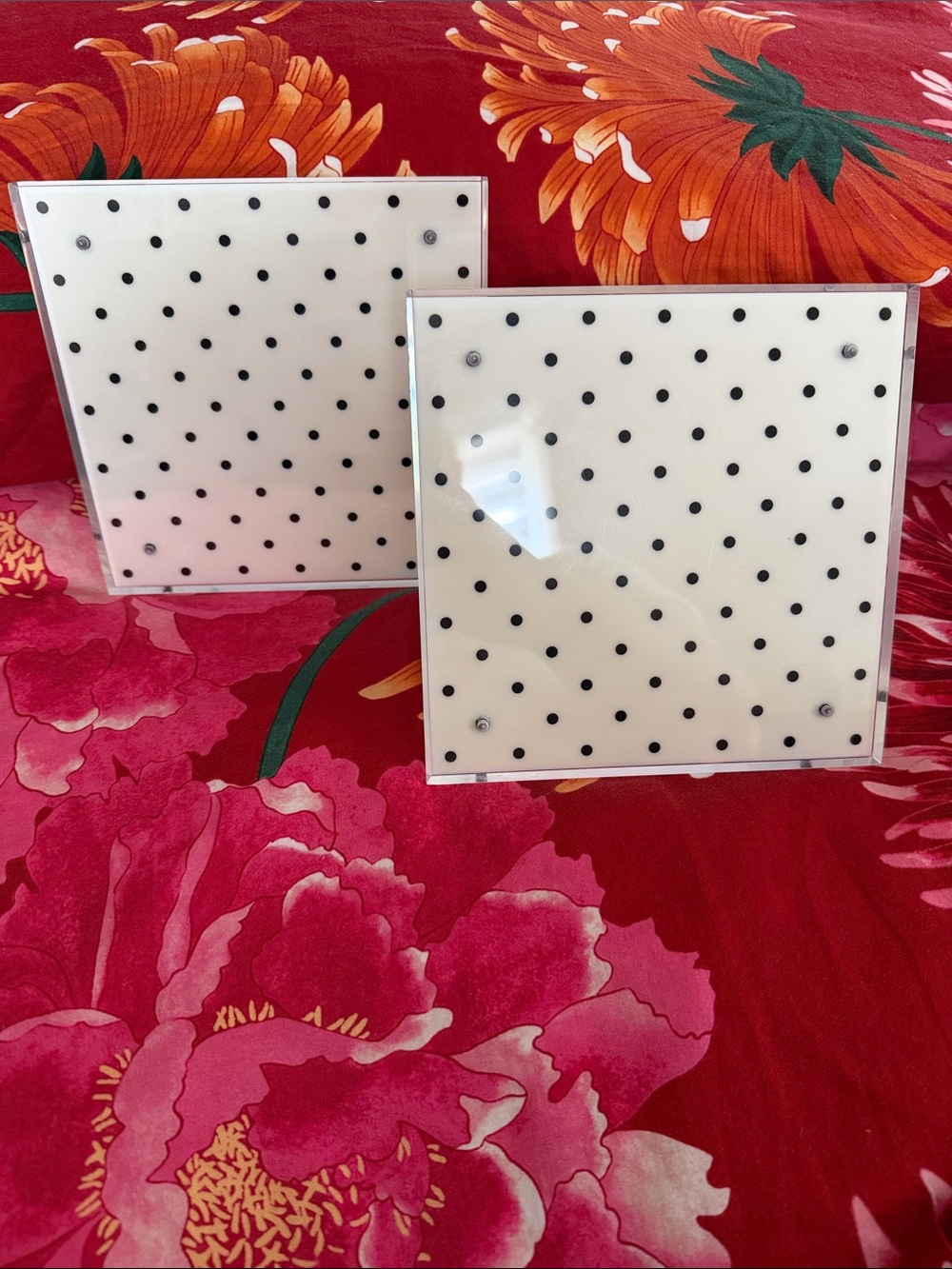 Kate Spade Magnetic 6” Square Picture Frames